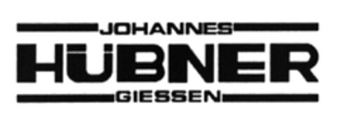 JOHANNES HÜBNER GIESSEN Logo (EUIPO, 13.01.2005)