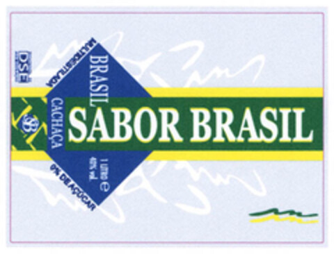 CACHAÇA SABOR BRASIL Logo (EUIPO, 09/28/2006)