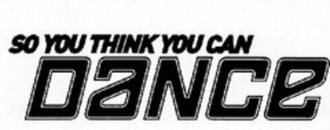 SO YOU THINK YOU CAN DANCE Logo (EUIPO, 27.10.2006)