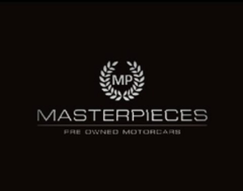 MP MASTERPIECES PRE OWNED MOTORCARS Logo (EUIPO, 01/30/2008)