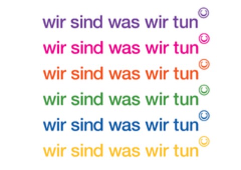 wir sind was wir tun Logo (EUIPO, 20.08.2009)