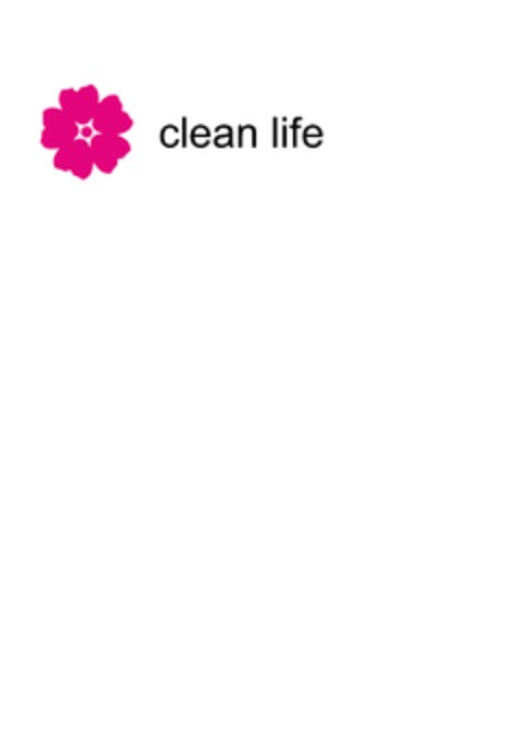 clean life Logo (EUIPO, 04/27/2010)