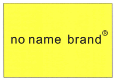 no name brand ® Logo (EUIPO, 09.08.2011)