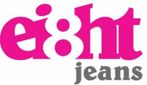 ei8ht jeans Logo (EUIPO, 20.11.2012)