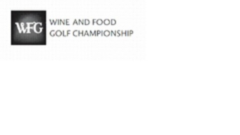 WFG WINE AND FOOD GOLF CHAMPIONSHIP Logo (EUIPO, 27.06.2013)