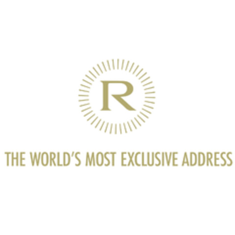 R THE WORLD'S MOST EXCLUSIVE ADDRESS Logo (EUIPO, 02/26/2014)