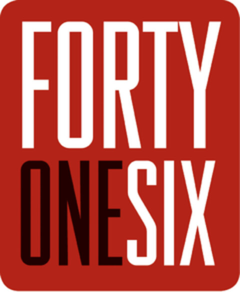 FORTY ONESIX Logo (EUIPO, 03/06/2015)