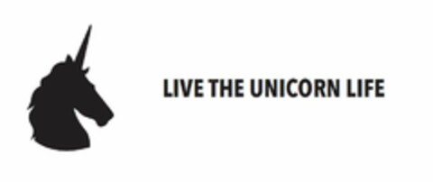 LIVE THE UNICORN LIFE Logo (EUIPO, 20.07.2016)