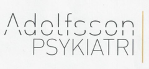 Adolfsson PSYKIATRI Logo (EUIPO, 02/26/2018)