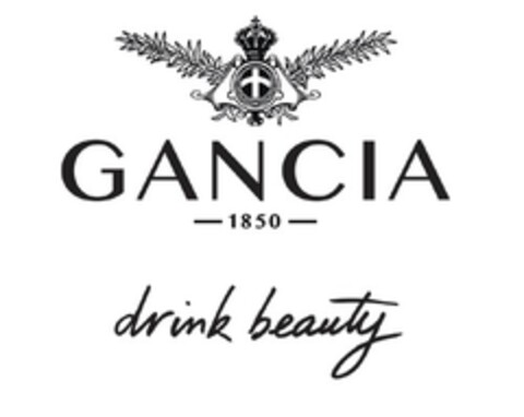 GANCIA 1850 DRINK BEAUTY Logo (EUIPO, 09.04.2018)