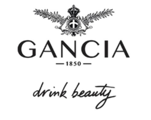 GANCIA 1850 DRINK BEAUTY Logo (EUIPO, 04/09/2018)