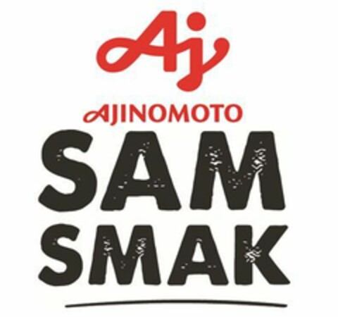 Aj AJINOMOTO SAM SMAK Logo (EUIPO, 12.09.2018)