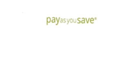 pay as you save Logo (EUIPO, 05.10.2018)