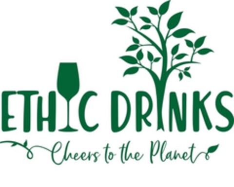 ETHIC DRINKS Cheers to the Planet Logo (EUIPO, 09/25/2019)