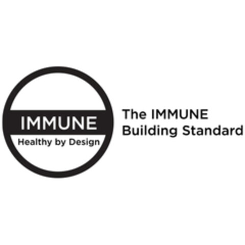 IMMUNE Healthy by Design The IMMUNE Building Standard Logo (EUIPO, 29.06.2020)