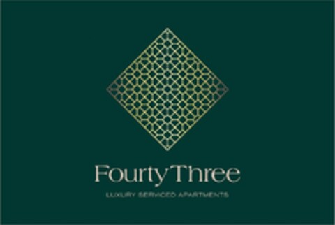 FourtyThree LUXURY SERVICED APARTMENTS Logo (EUIPO, 30.06.2020)