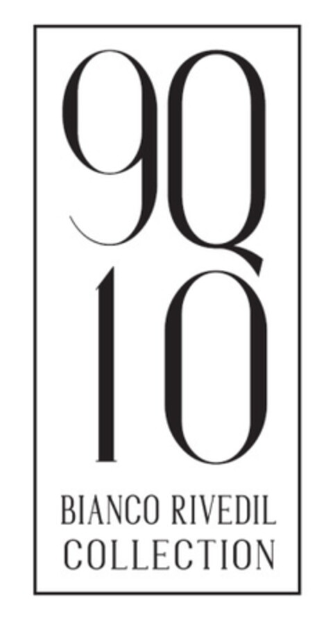 9Q10 BIANCO RIVEDIL COLLECTION Logo (EUIPO, 05/17/2021)