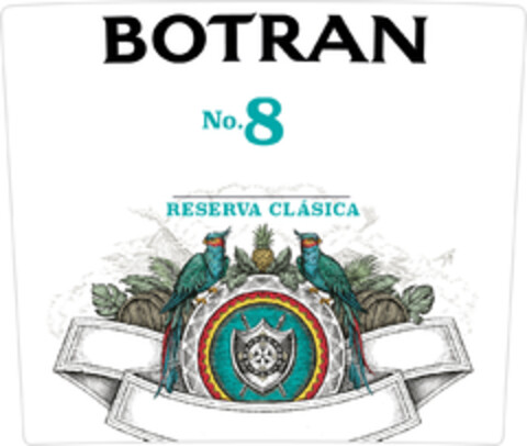 BOTRAN No.8 RESERVA CLÁSICA Logo (EUIPO, 17.05.2022)