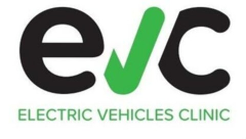 EVC ELECTRIC VEHICLES CLINIC Logo (EUIPO, 02/29/2024)