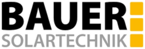 BAUER- SOLARTECHNIK Logo (EUIPO, 29.04.2024)