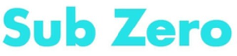 Sub Zero Logo (EUIPO, 30.07.2024)