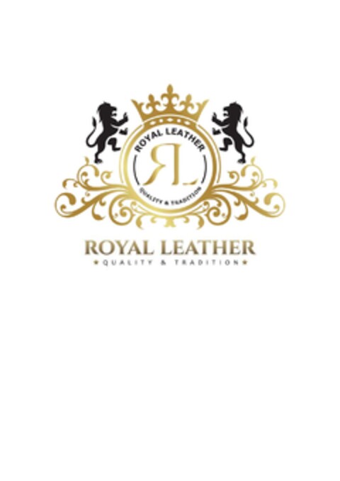 ROYAL LEATHER Я QUALITY & TRADITION ROYAL LEATHER * QUALITY & TRADITION * Logo (EUIPO, 01/09/2025)