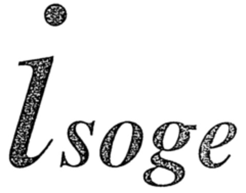 isoge Logo (EUIPO, 01.04.1996)