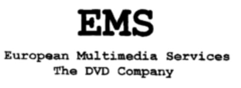 EMS European Multimedia Services The DVD Company Logo (EUIPO, 05.07.1999)