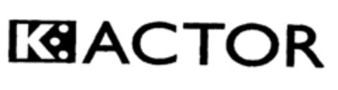 K ACTOR Logo (EUIPO, 02.01.2002)