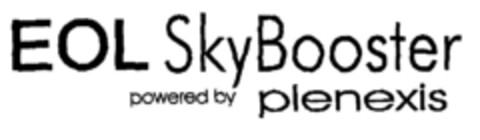 EOL SkyBooster powered by plenexis Logo (EUIPO, 23.08.2002)