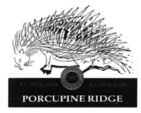 PORCUPINE RIDGE Logo (EUIPO, 18.03.2003)