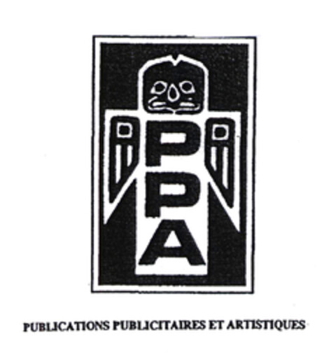 PPA PUBLICATIONS PUBLICITAIRES ET ARTISTIQUES Logo (EUIPO, 28.10.2003)