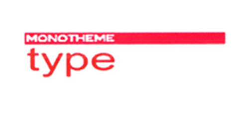 MONOTHEME type Logo (EUIPO, 01/31/2005)