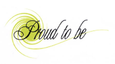 Proud to be Logo (EUIPO, 09.07.2007)