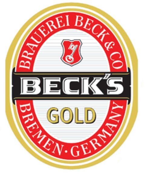 BECK'S GOLD BRAUEREI BECK & CO BREMEN - GERMANY Logo (EUIPO, 18.12.2007)