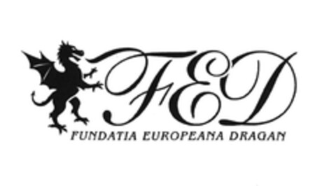 FED FUNDATIA EUROPEANA DRAGAN Logo (EUIPO, 31.10.2008)