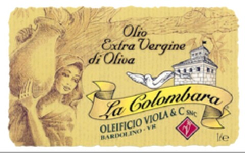 Olio Extra Vergine di Oliva La Colombara
Oleificio Viola & C Logo (EUIPO, 31.03.2009)