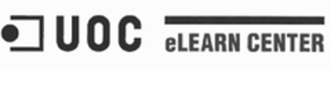 UOC eLEARN CENTER Logo (EUIPO, 07/27/2011)