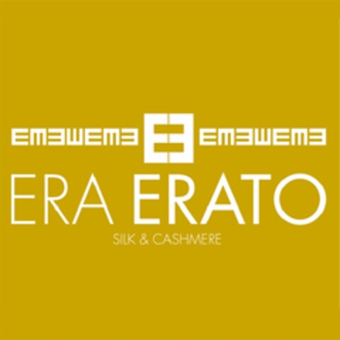 ERA ERATO
Silk & Cashmere Logo (EUIPO, 19.04.2012)