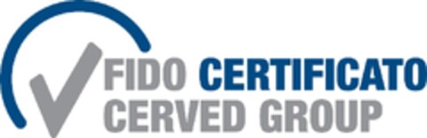 FIDO CERTIFICATO CERVED GROUP Logo (EUIPO, 25.03.2013)