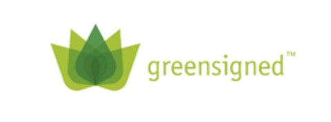 greensigned TM Logo (EUIPO, 26.04.2013)