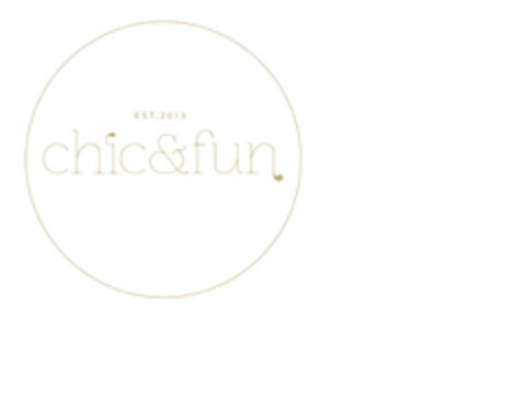 Chic&Fun Logo (EUIPO, 06.09.2013)