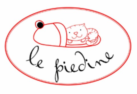 LE PIEDINE Logo (EUIPO, 08.01.2014)