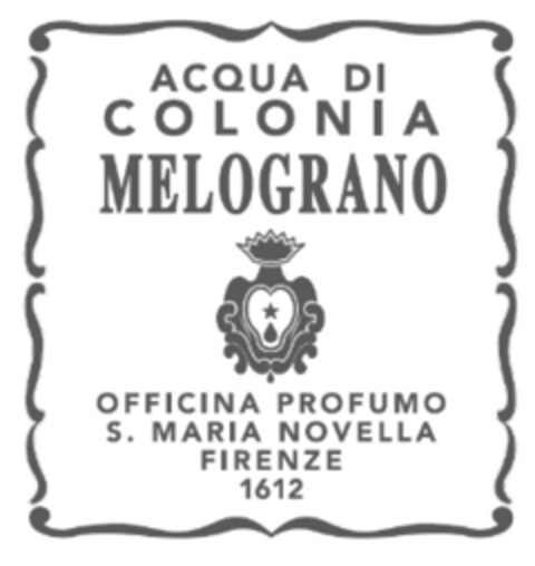ACQUA DI COLONIA MELOGRANO OFFICINA PROFUMO S. MARIA NOVELLA FIRENZE 1612 Logo (EUIPO, 11/27/2014)