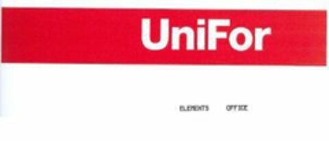 UniFor ELEMENTS OFFICE Logo (EUIPO, 27.02.2015)