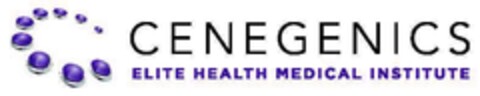 CENEGENICS ELITE HEALTH MEDICAL INSTITUTE Logo (EUIPO, 10.09.2015)
