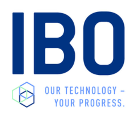 IBO OUR TECHNOLOGY - YOUR PROGRESS. Logo (EUIPO, 25.05.2016)