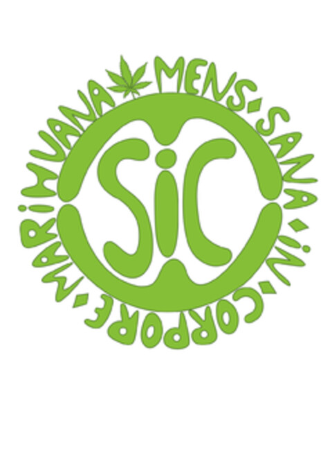 MENS SANA IN CORPORE MARIHUANA MSICM Logo (EUIPO, 07.01.2019)