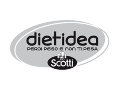DIETIDEA PERDI PESO E NON TI PESA RISO SCOTTI Logo (EUIPO, 02/25/2019)