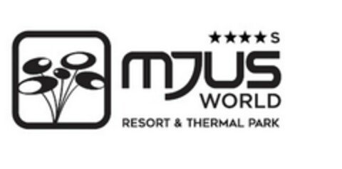 MJUS WORLD RESORT & THERMAL PARK Logo (EUIPO, 06.03.2019)